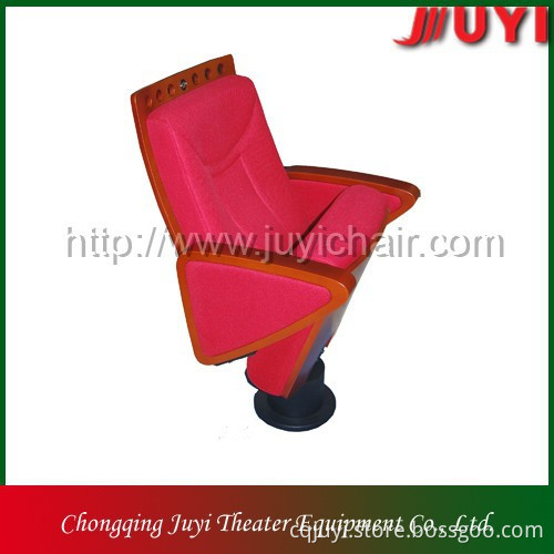 JY-928 theatre chair single leg high quality luxury chair top chair fabric theatre chair